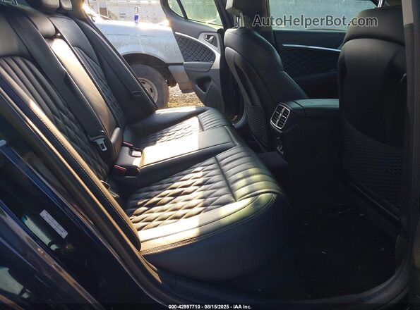 KMTG34LE3KU024830 2019 GENESIS G70 Dark Blue 