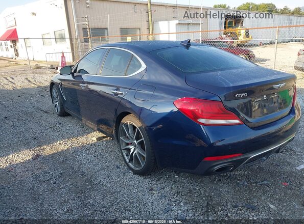 KMTG34LE3KU024830 2019 GENESIS G70 Dark Blue 