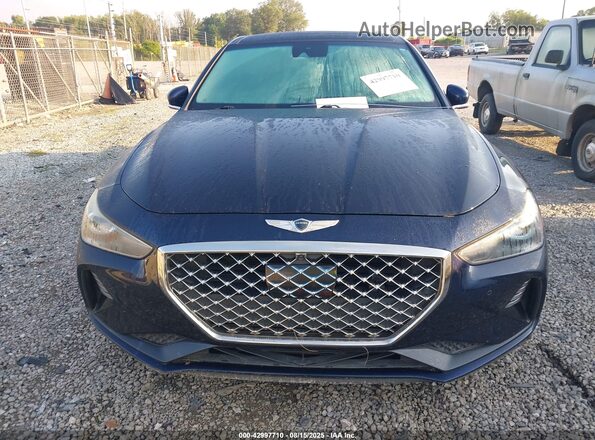 KMTG34LE3KU024830 2019 GENESIS G70 Dark Blue 