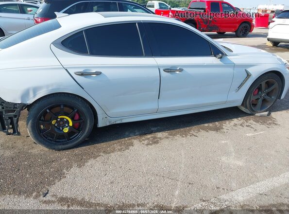 KMTG34LE8MU072858 2021 GENESIS G70 White 