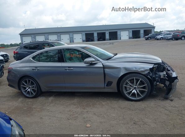 KMTG34SC5RU143408 2024 GENESIS G70 Серый Вид задней части салона