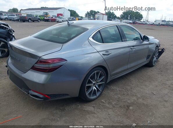 KMTG34SC5RU143408 2024 GENESIS G70 Серый Задняя правая четверть