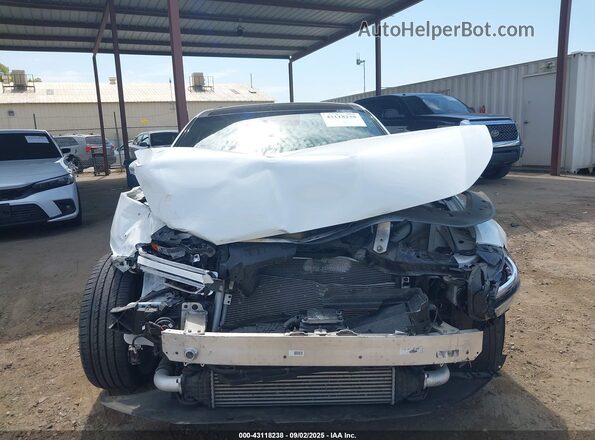 KMTG34TA4NU101593 2022 GENESIS G70 White Rear interior view