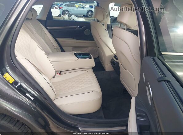 KMTGA4SC4PU177665 2023 GENESIS G80 Gray Widok naklejki z numerem VIN