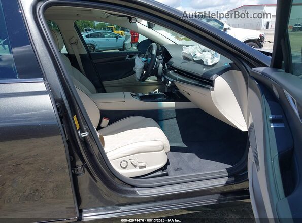 KMTGA4SC4PU177665 2023 GENESIS G80 Gray Widok wnętrza z przodu