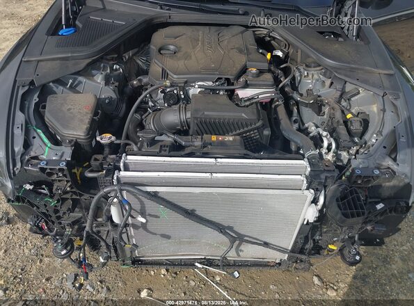 KMTGA4SC4PU177665 2023 GENESIS G80 Gray Widok z tyłu