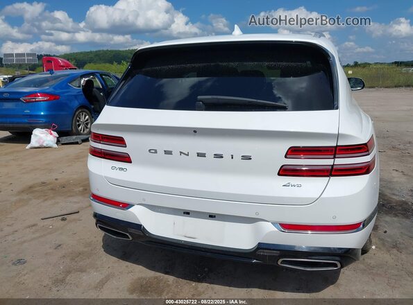 KMUHBDSB6MU037505 2021 GENESIS GV80 White 