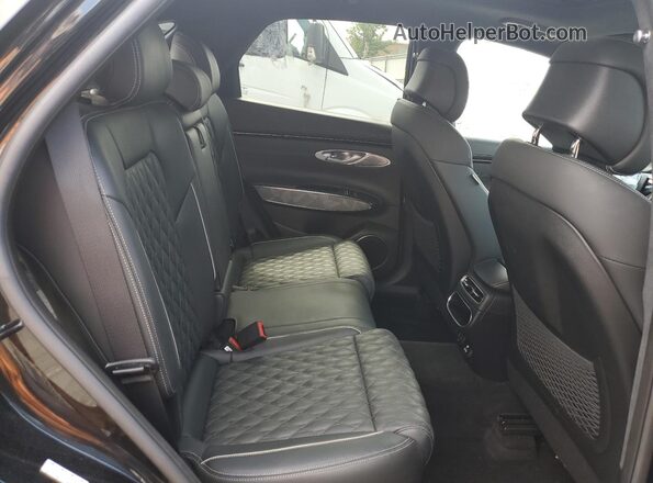 KMUMCDTC3NU013005 2022 GENESIS GV70 Black Vista interior trasera
