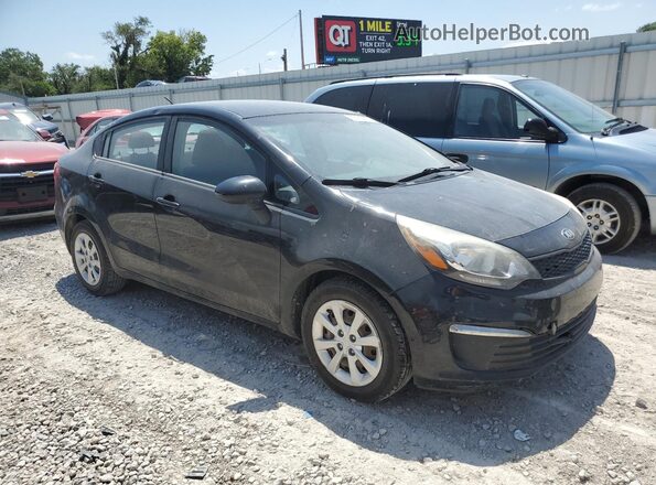 KNADM4A31H6005574 2017 KIA RIO Black 