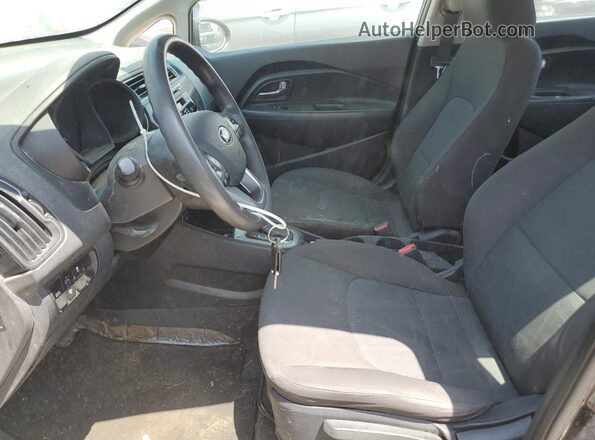 KNADM4A31H6005574 2017 KIA RIO Black 