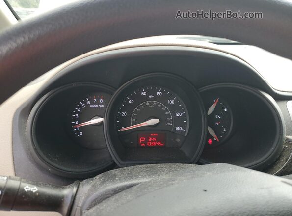 KNADM4A32H6115758 2017 KIA RIO Белый 