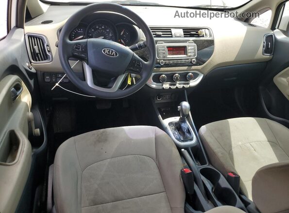 KNADM4A32H6115758 2017 KIA RIO Белый 