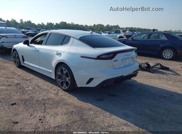 KNAE15LA8L6086936 2020 KIA STINGER White 