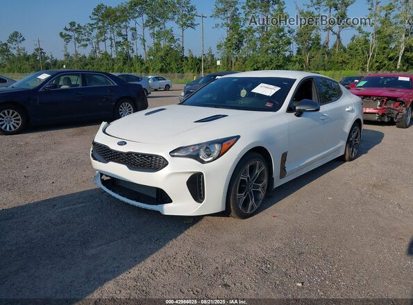 KNAE15LA8L6086936 2020 KIA STINGER White 