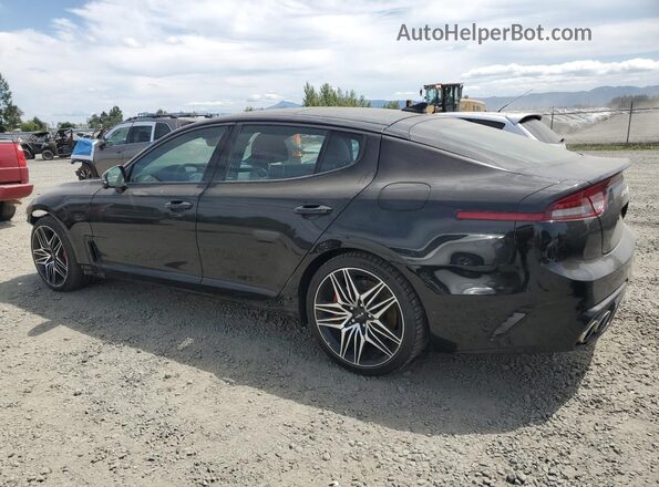 KNAE55LC7P6127522 2023 KIA STINGER Black Trasero izquierdo