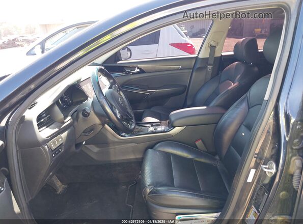 KNALC4J16L5231007 2020 KIA CADENZA Dark Blue Вид салону спереду