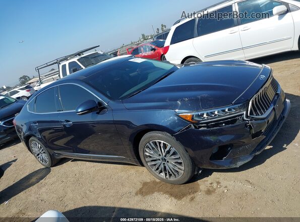 KNALC4J16L5231007 2020 KIA CADENZA Dark Blue Вид задньої частини салону