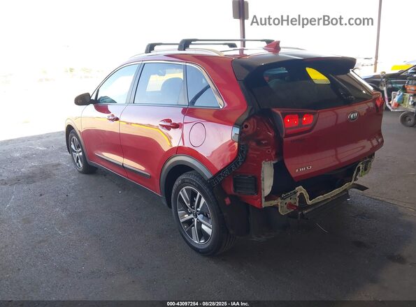 KNDCB3LC8M5464161 2021 KIA NIRO Red Rear left