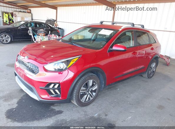 KNDCB3LC8M5464161 2021 KIA NIRO Red Front left
