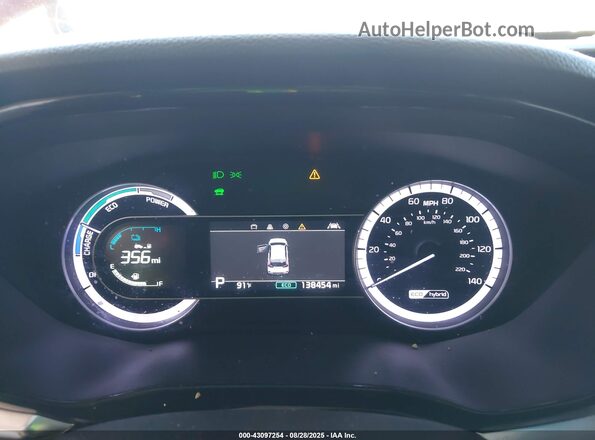 KNDCB3LC8M5464161 2021 KIA NIRO Red Rear seats view