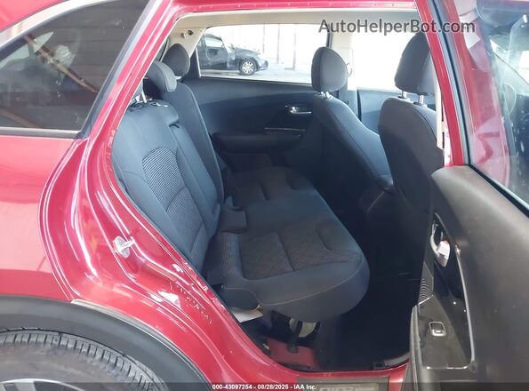 KNDCB3LC8M5464161 2021 KIA NIRO Red VIN sticker view