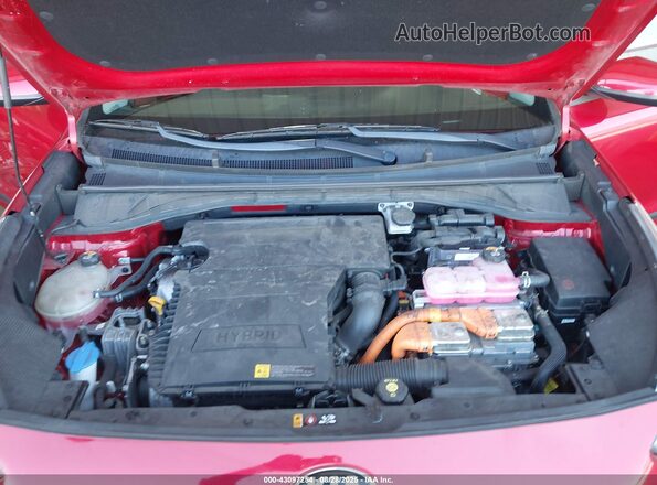 KNDCB3LC8M5464161 2021 KIA NIRO Red Rear view