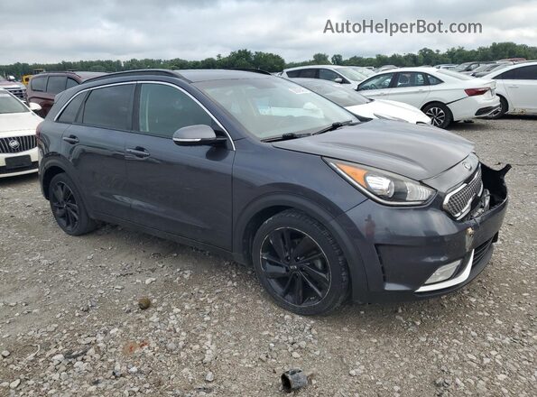 KNDCC3LC2J5133813 2018 KIA NIRO Gray 
