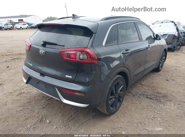 KNDCC3LC7J5133404 2018 KIA NIRO Gray უკანა მარჯვენა