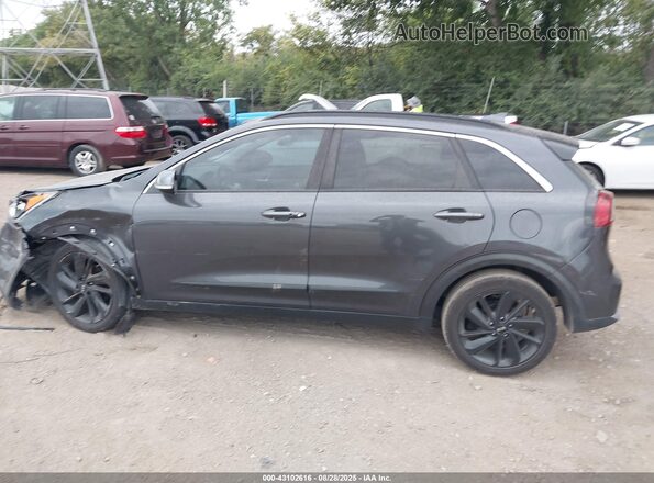 KNDCC3LC7J5133404 2018 KIA NIRO Gray სალონის 360-გრადუსიანი ხედი