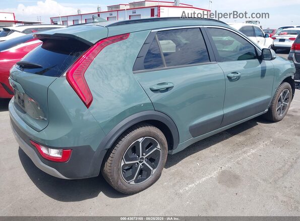 KNDCR3LEXP5080352 2023 KIA NIRO Зеленый Задняя правая четверть