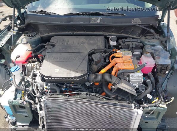 KNDCR3LEXP5080352 2023 KIA NIRO Зеленый Вид сзади