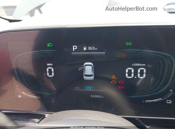 KNDCR3LEXP5080352 2023 KIA NIRO Зеленый Вид задних сидений