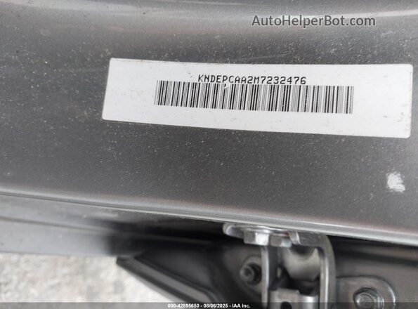 KNDEPCAA2M7232476 2021 KIA SELTOS Gray Engine compartment view