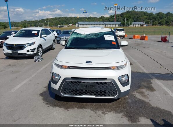 KNDJ23AU0L7001307 2020 KIA SOUL White Սալոնի հետևի տեսք