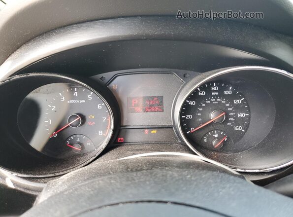 KNDMB5C10G6198857 2016 KIA SEDONA Белый Вид щитка приборов