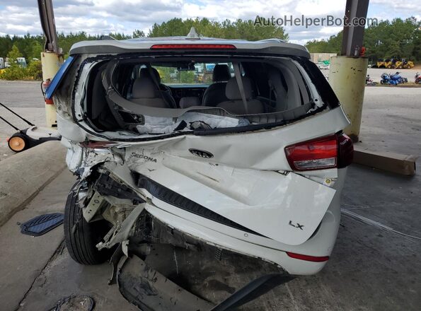 KNDMB5C10G6198857 2016 KIA SEDONA Белый Вид сзади