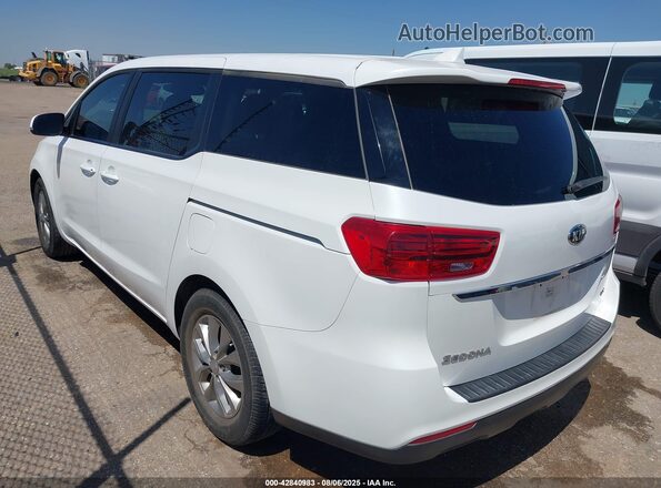 KNDMB5C14M6673874 2021 KIA SEDONA White Հետևի ձախ