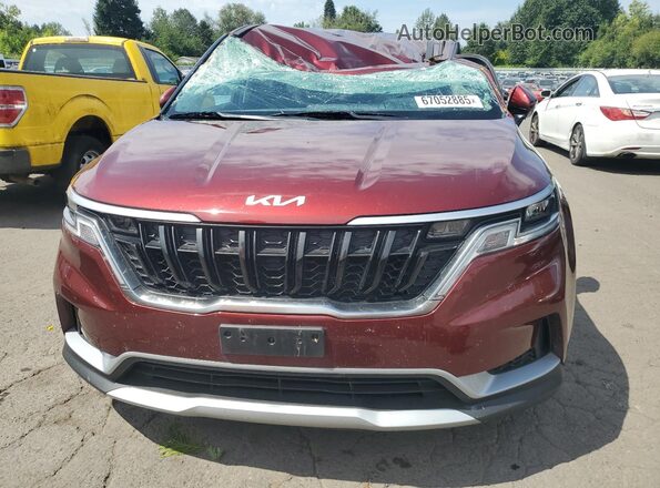 KNDNB4H33R6442903 2024 KIA CARNIVAL Burgundy 