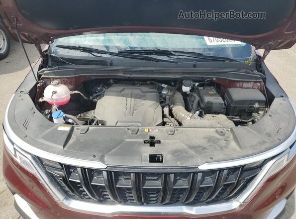 KNDNB4H33R6442903 2024 KIA CARNIVAL Burgundy 