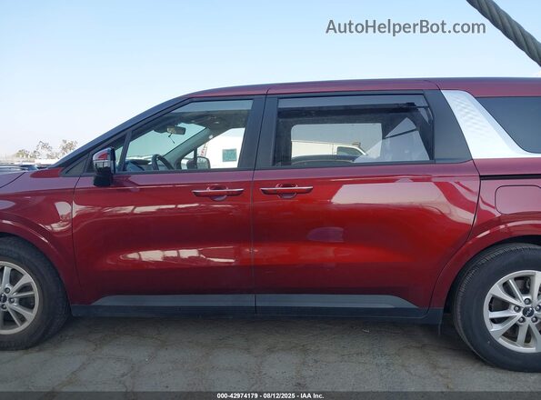 KNDNB4H35P6289907 2023 KIA CARNIVAL MPV Red Vista interior de 360 grados