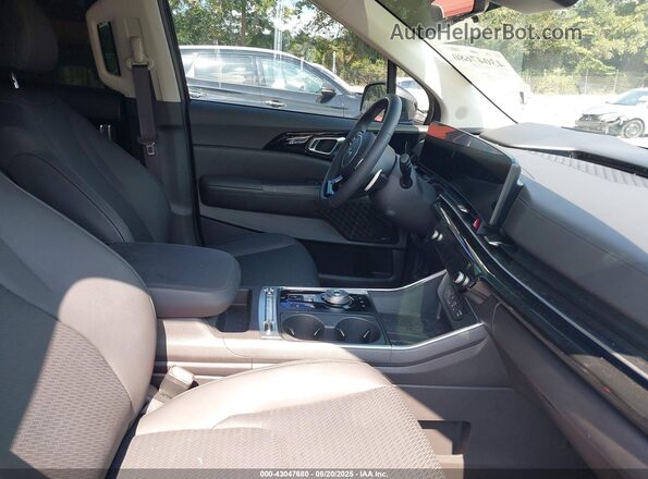 KNDNE5KA4S6062589 2025 KIA CARNIVAL MPV HYBRID Black Widok wnętrza z przodu