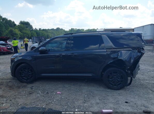 KNDNE5KA4S6062589 2025 KIA CARNIVAL MPV HYBRID Black Widok wnętrza 360 stopni