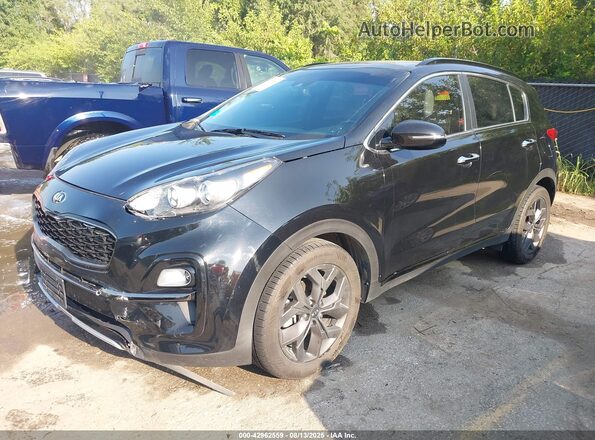 KNDP63AC8L7694147 2020 KIA SPORTAGE Black Przód lewy