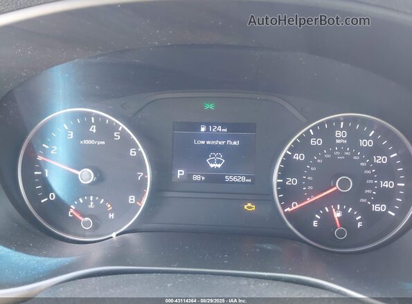 KNDP63AC9M7877378 2021 KIA SPORTAGE Blue უკანა სავარძლების ხედი