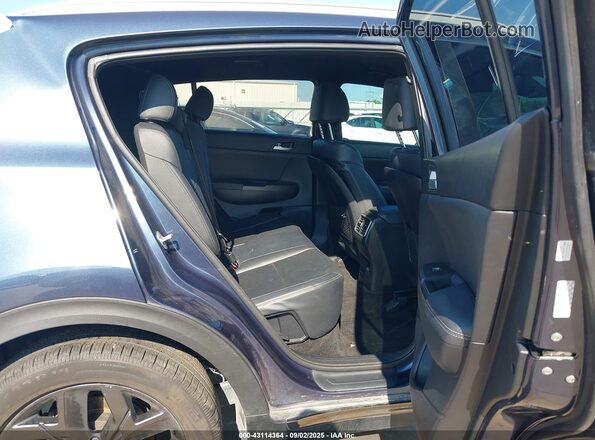 KNDP63AC9M7877378 2021 KIA SPORTAGE Blue VIN კოდის სტიკერის ხედი
