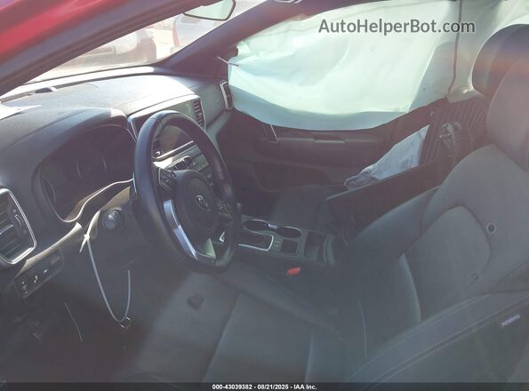 KNDP63ACXL7786425 2020 KIA SPORTAGE Red Vista interior delantera