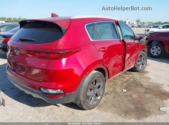 KNDP63ACXL7786425 2020 KIA SPORTAGE Red Trasero derecho