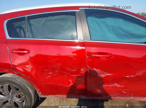 KNDP63ACXL7786425 2020 KIA SPORTAGE Red Vista interior de 360 grados