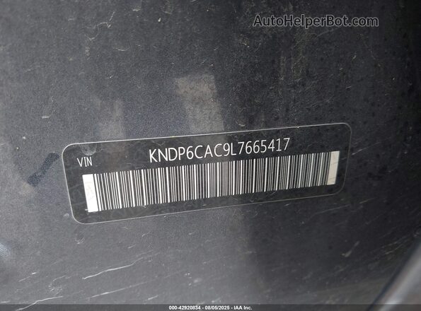 KNDP6CAC9L7665417 2020 KIA SPORTAGE Blue Widok komory silnika