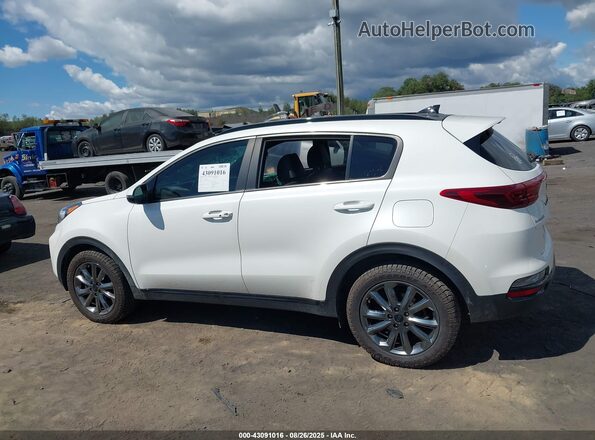 KNDP6CAC9M7854585 2021 KIA SPORTAGE White სალონის 360-გრადუსიანი ხედი
